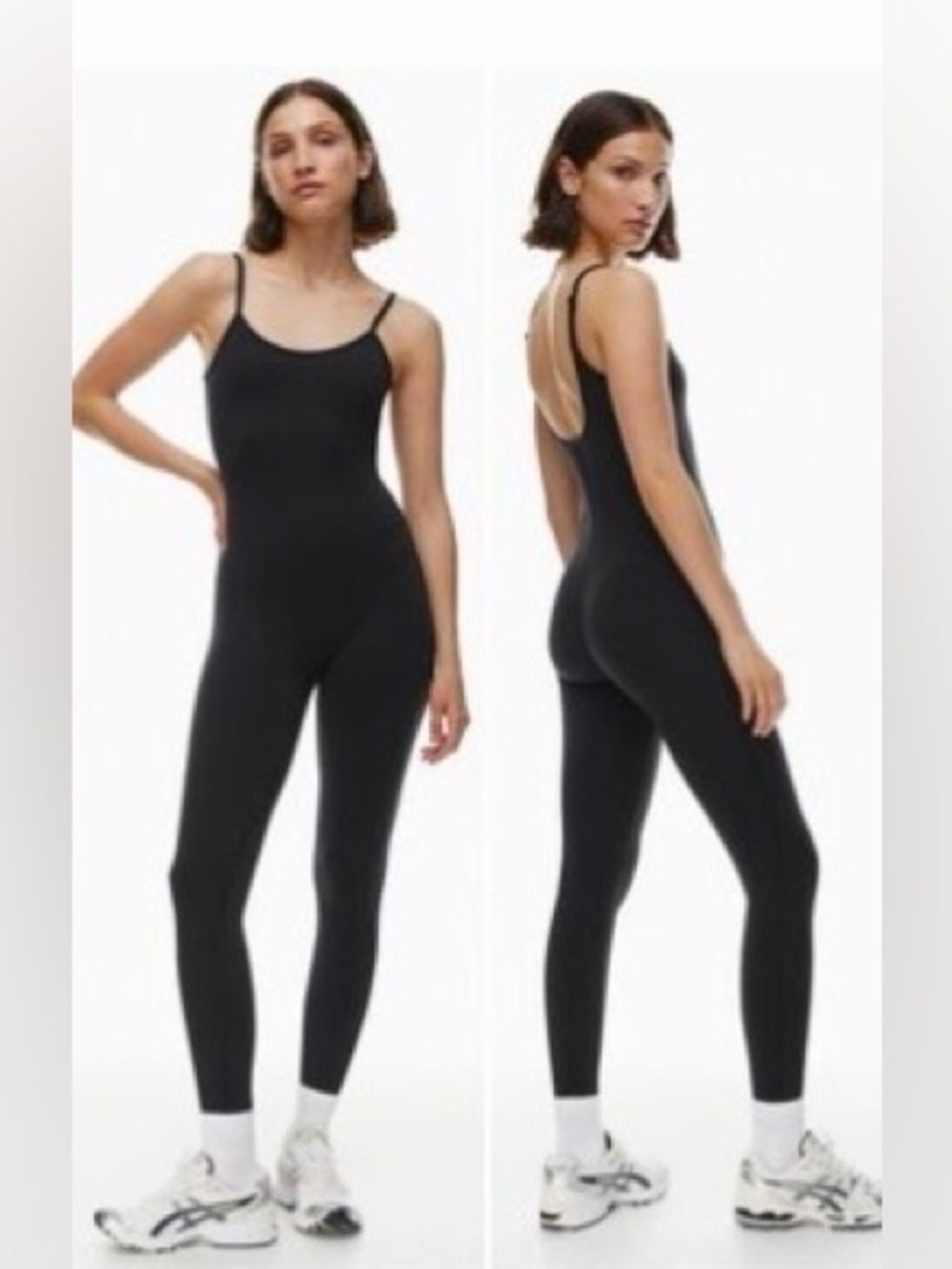 TnAction by TNA Aritzia women’s XS navy blue stretch ankle length full bodysuit